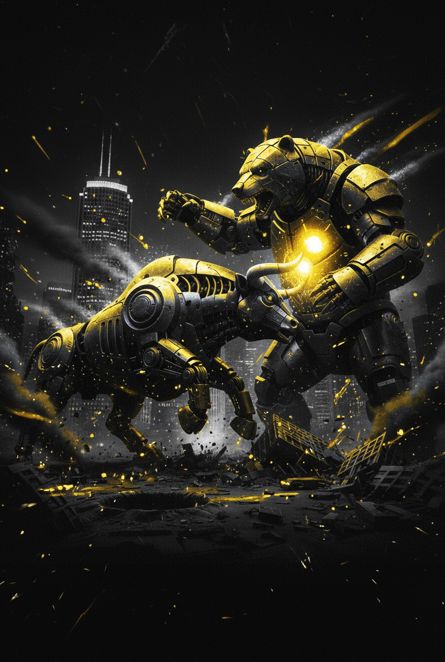 Bull and Bear Battle Bots